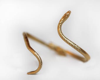 Snake Bracelet, Snake Jewelry, Egyptian Style Accessories, Unique Bridal Cuff, Boho Delicate Snake Wrap Bracelet, Ancient Egypt Jewellery