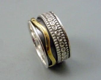 spinner rings fidget rings worry rings meditation rings fidget spinner mixed - One Of A Kind Wedding Rings spinner rings fidget rings worry rings meditation rings fidget spinner mixed - One Of A Kind Wedding Rings