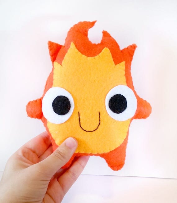 howl's moving castle calcifer plush