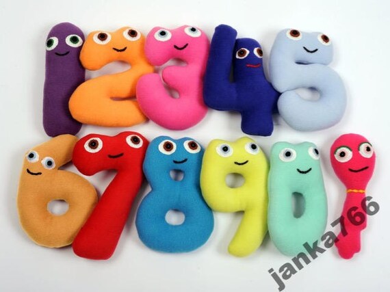 number blocks plush