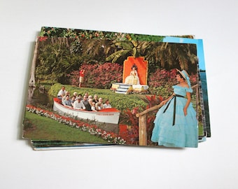25 Vintage Cypress Gardens Florida Unused Chrome Postcards Blank - Wedding Guestbook