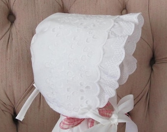 Baby Bonnets, Sun Bonnets, Corduroy Bonnets, Fleece Bonnets, Fleece Hats, and Sun Hats by Betty Ann Baby Sun Bonnets