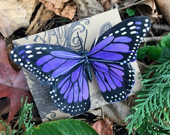 Butterfly hair clips | Etsy