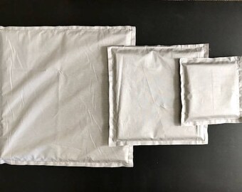 Heat Press Pressing Pillows, Set or Singles, HTV, Vinyl, 6"x6", 10"x10", 15"x15"
