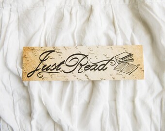 Just Read Vintage - Bookmark
