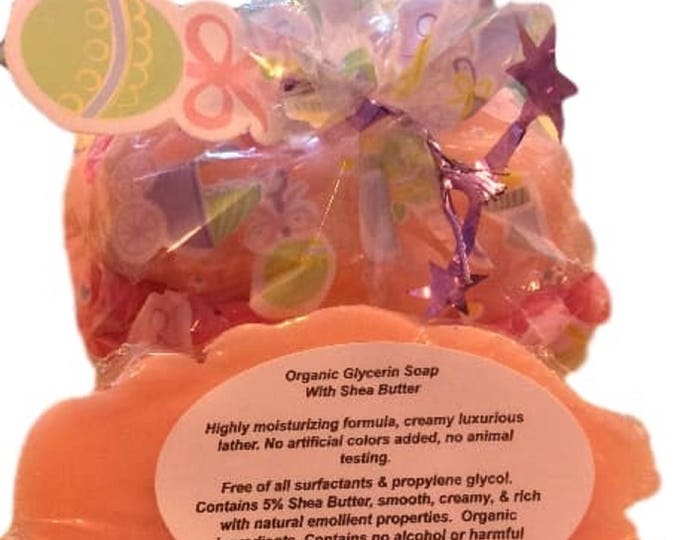 Set of 4 HandmadeBaby Shower Party Favor Soaps , Baptism Party Favor, Novelty Soap, Newborn Babies Party Soap
