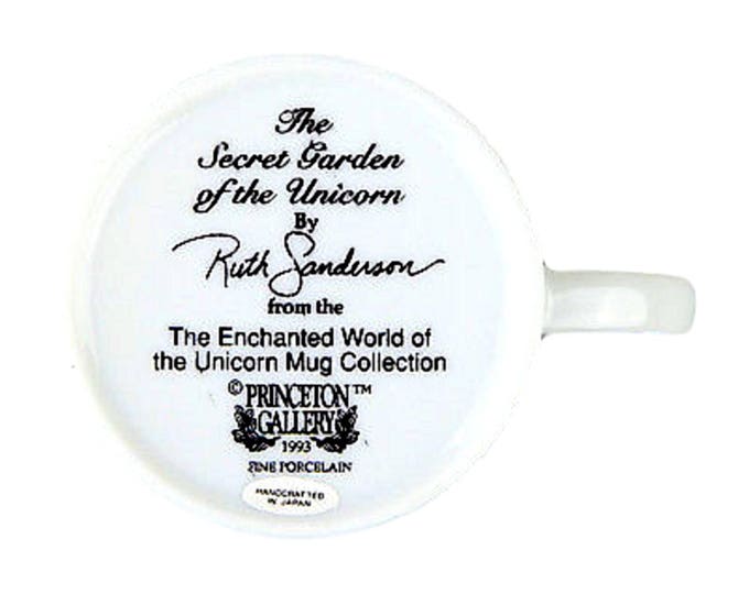 Unicorn Designed Mug, Enchanted World Coffee Mug, Gift For Her, Secret Garden of the Unicorn, Unicorn Gifts