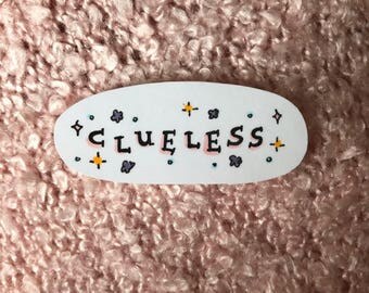 cute hand-drawn clueless sticker