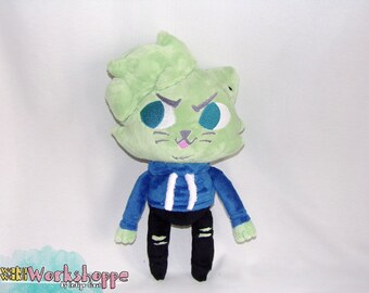 Jacksepticeye x Night in the Woods inspired 33cm minky handcrafted plush (LIMITED)