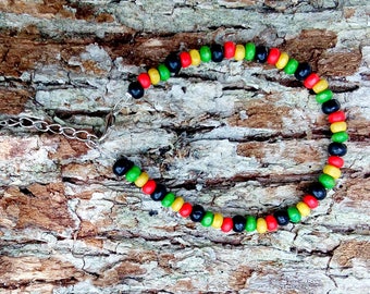 Mens Bracelet Perle Homme Men Bracelete Rasta 4 mm SANDALWOOD Ganja Bob Marley Bracelet Perle Homme Women Women Energy Healt Rasta Ganja