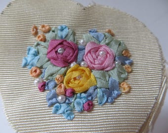 Silk Ribbon Embroidery Set-Finished