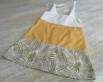 SEWING PATTERN, Toddler Dress, Tie Strap Dress, Knot Strap Dress, Tiered A-Line Dress Sizes: 12 months, 18 months, 2 years, 3 years, 4 years