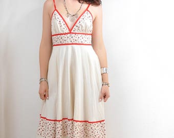 Gunne Sax Muslin Sun Dress S-M