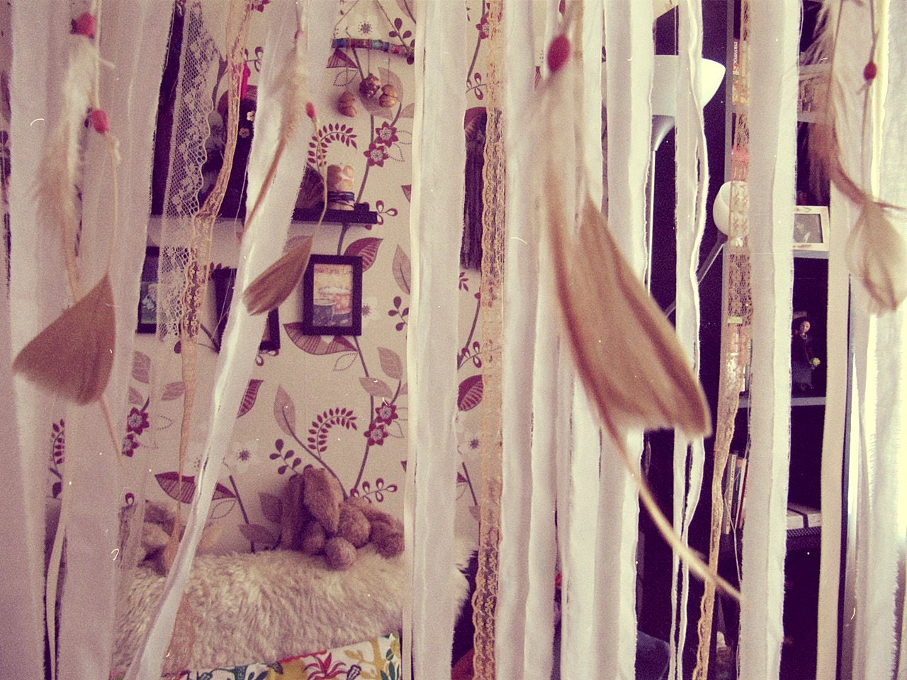 Bohemian Dreamcatcher Baby Crib Mobile Baby Crib Canopy