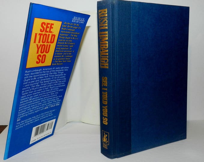 Rush Limbaugh See, I Told You So Hardcover – November 1, 1993