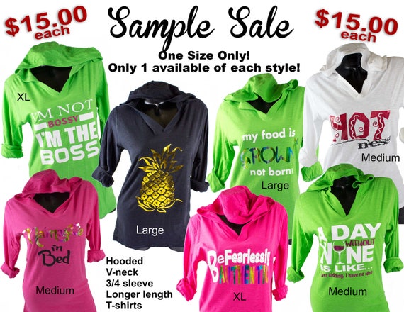 Hooded tshirt sale Fun statement shirts with hoods Sale