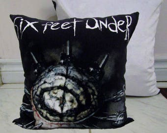 Six Feet Under Pillow DIY Death Metal Decor Z2