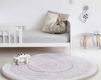 Organic Play Mat – Grey – GOTS Certified Organic – Nursery Rug Wakul PlayMat - Gender Neutral - Unisex - Quilted - Ready to Post NOW!