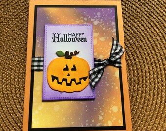 Happy halloween card | Etsy