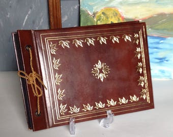Vintage Photo Album, Scrapbook Album, Photograph Album, Photograph Book
