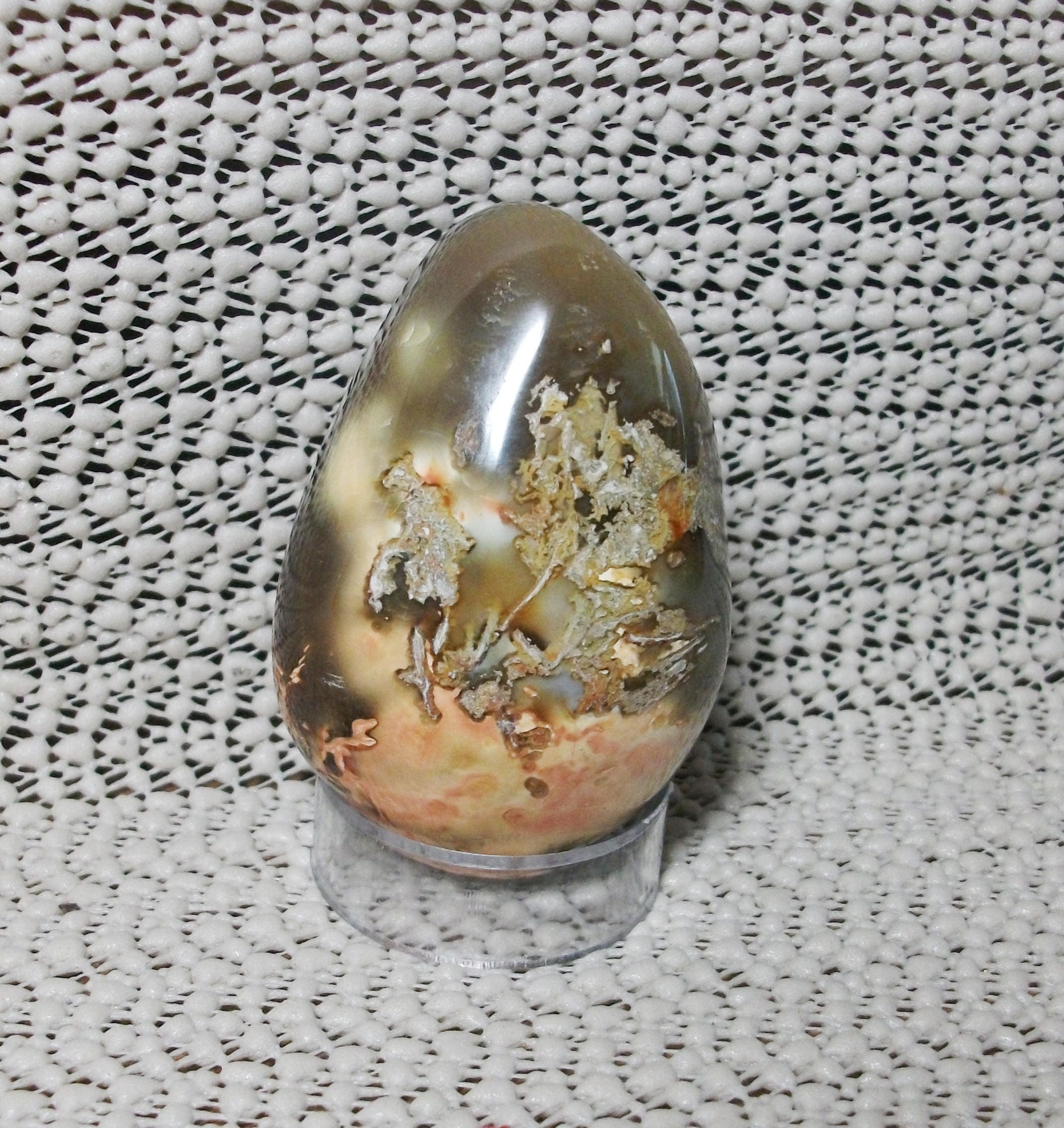 Rain Flower Agate authentic Yuhua Stone Nanjing China rare