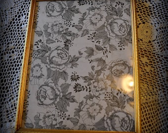 Vintage Gold Metal Picture Frame, 9 x 7 in.