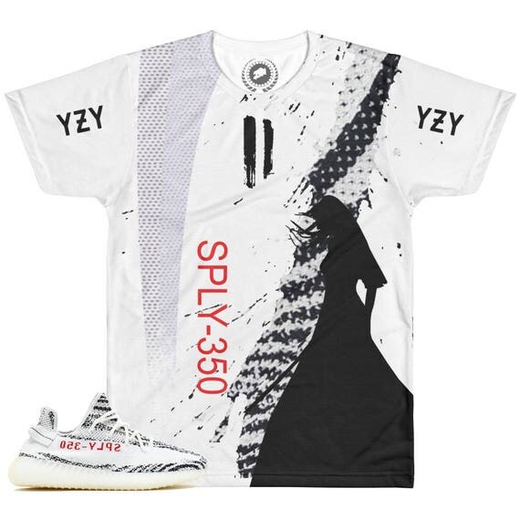 zebra yeezy t shirt