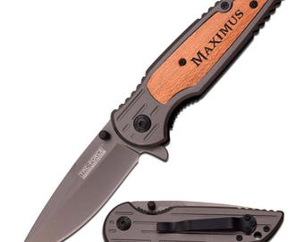 Personalized Pocket Knife, Engraved Knife, Gift for him, Personalized Guy Gift, Groomsman Knife