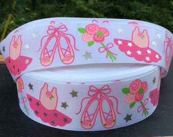 Dance Ribbon, Ballet Ribbon, Ballerina Ribbon, Dance Bow, 1.5 inch wide ribbon, Dance Class, Dance Recital Ballet