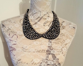 Peter pan sparkling vintage necklace