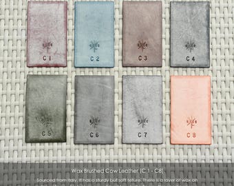 Our Wax Brushed Cow Leather