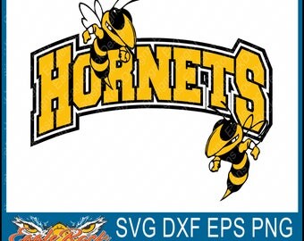 Hornet mascot svg | Etsy