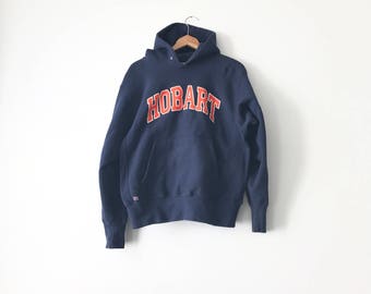 HORBART COLLEGE HOODIE // 90s // Small // Hobart // Hobart Hoodie // College Hoodie // College Sweatshirt // Hobart // College Hoodie // 90s