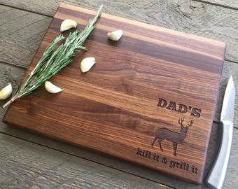 Cutting Board, Fathers day Grilling, Grilling Gift, Hunting Gift, Redneck Gift, Husband Gift, Gift for Him
