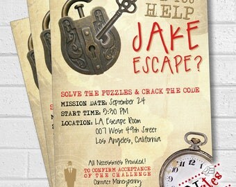 Puzzle invitation | Etsy