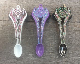 Bassnectar Spoon Pendant Lapel Pin Bassdrop Hatpin