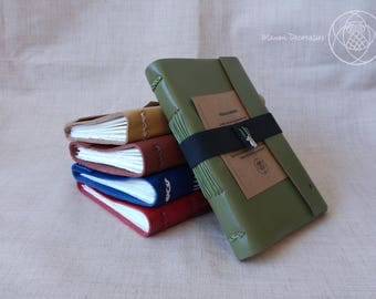 Handmade Travel Journal (GREEN)