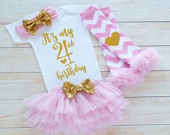 4th Birthday Girl Outfit, Fourth Birthday Outfit Girl, 4th Birthday Outfit, Birthday Gift, Fourth Birthday Girl Shirt, 4th Birthday Bodysuit