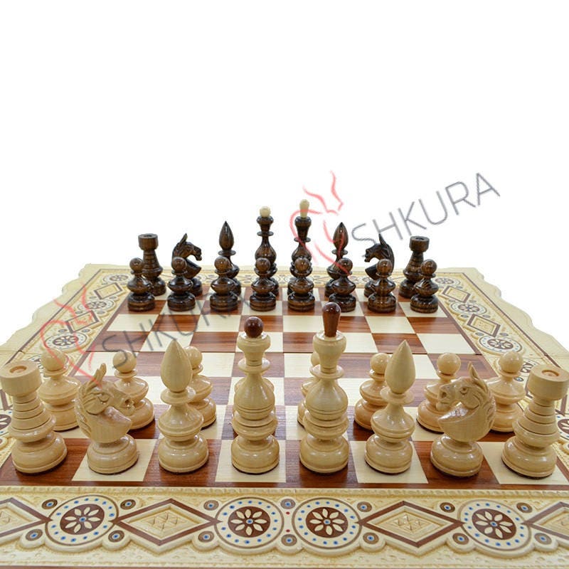 Tall Chess Pieces King 4 5inch 11 5cm Carved Wood Tall Chess Pieces King 4 5inch 11 5cm Carved Wood Wooden Figures