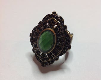 BRONZE GREEN RING