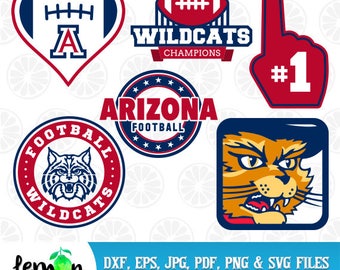 University of Arizona SVG, Football Wildcats SVG, Arizona Wildcats Clipart, Arizona University, Instant Download, 60