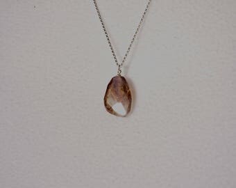 Stylish Natural Ametrine Gemstone Necklace!