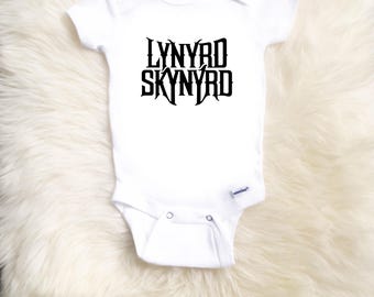 lynyrd skynyrd baby onesie