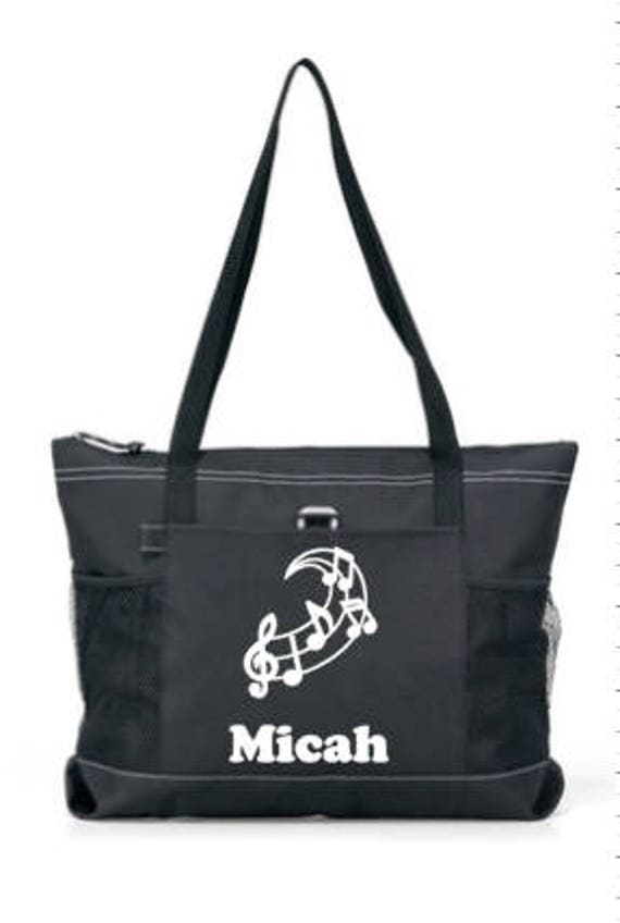 Music Tote Bag Music Bag Personalized Music Bag Tote bag