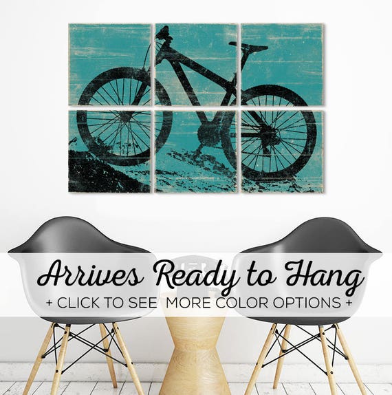 Mountain Biker Gift Mountain Bike Art Bike Print Decor