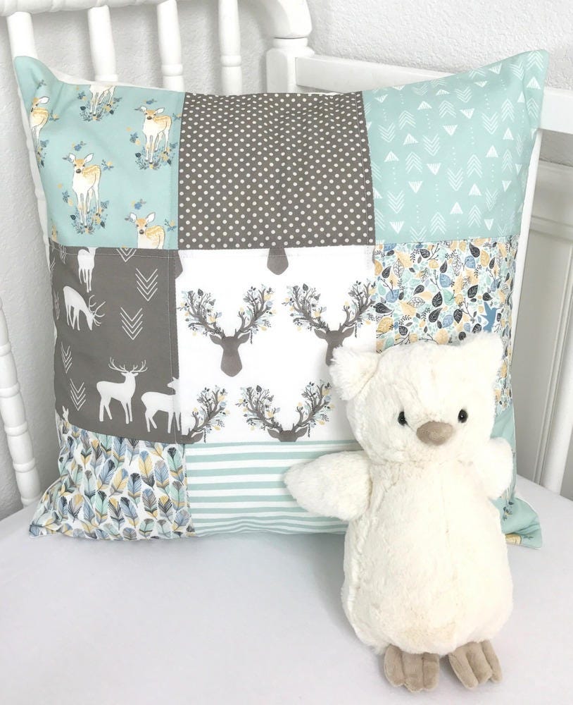 Nursery Pillow Cover Throw Pillow Cover Playroom Pillow 18