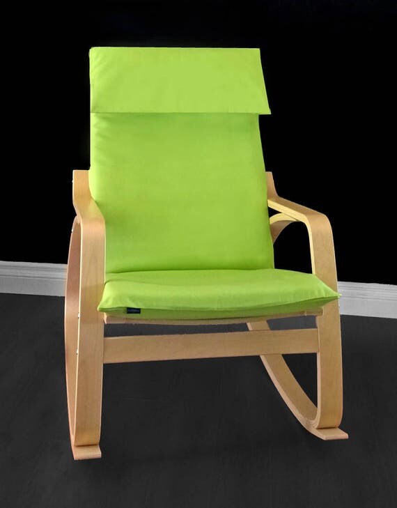 Apple Green Chair Covers IKEA POÄNG Cushion Seat Cover