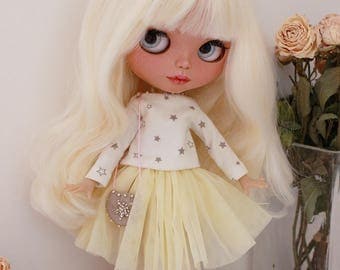 Custom Blythe ooak doll Amy- Sweet, tender girl