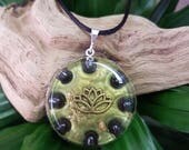 Hematite Orgone Pendant - Root Chakra - Lightworker Crystal Healing Jewellery - Orgone Jewelry - Metaphysical - Protection Amulet - Large