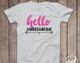 Kindergarten shirts | Etsy